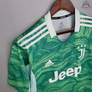 Camisa Juventus 21/22 Goleiro + Personalização Grátis