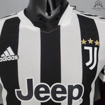 Camisa Juventus I  21/22 Versão Jogador + Personalização Grátis 