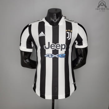 Camisa Juventus I  21/22 Versão Jogador + Personalização Grátis 