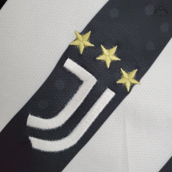 Camisa Juventus I 21/22 Versão Feminina + Personalização Grátis 