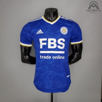 Camisa Leicester I 21/22 Versão Jogador + Personalização Grátis
