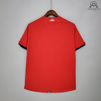 Camisa Lille Olympique I 21/22 Versão Torcedor + Personalização Grátis