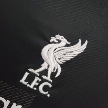 Camisa Liverpool 21/22 Goleiro Cinza + Personalização Grátis