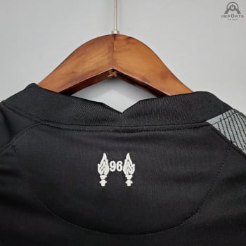 Camisa Liverpool 21/22 Goleiro Cinza + Personalização Grátis