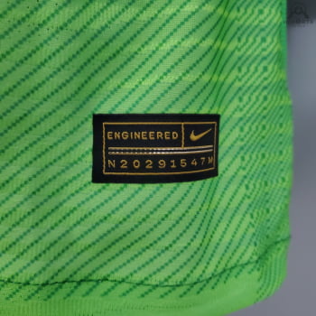 Camisa Liverpool 21/22 Goleiro Versão Jogador Verde + Personalização Grátis 
