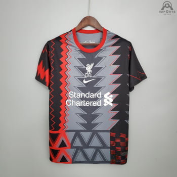 Camisa Liverpool 21/22 Treino Versão Torcedor Concept 
