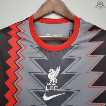 Camisa Liverpool 21/22 Treino Versão Torcedor Concept 