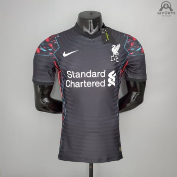 Camisa Liverpool 21/22 Versão Jogador Ed. Especial + Personalização Grátis