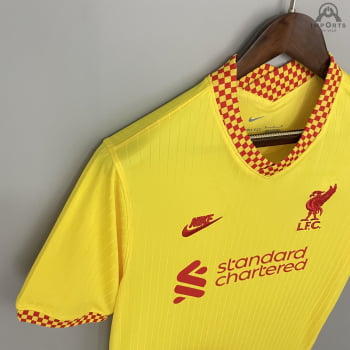 Camisa Liverpool III 21/22 Versão Torcedor + Personalização Grátis