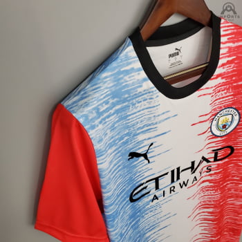 Camisa Manchester City 21/22 Versão Torcedor Treino - Concept