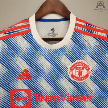 Camisa Manchester United II 21/22 Versão Torcedor + Personalização Grátis 