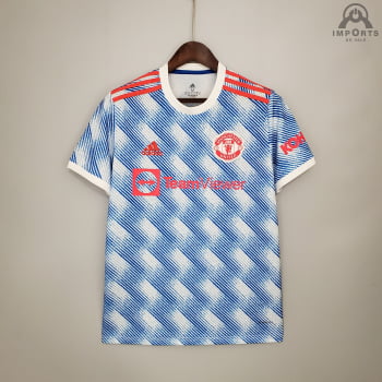 Camisa Manchester United II 21/22 Versão Torcedor + Personalização Grátis 