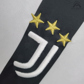 Camisa Juventus 21/22 Manga Longa Versão Torcedor + Personalização Grátis Camisa Juventus 21/22 Manga Longa Versão Torcedor + Personalização Grátis