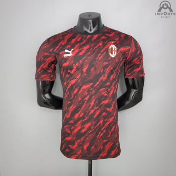 Camisa Milan 21/22 Treino Versão Jogador 