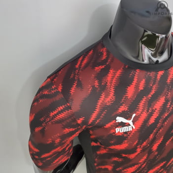 Camisa Milan 21/22 Treino Versão Jogador 