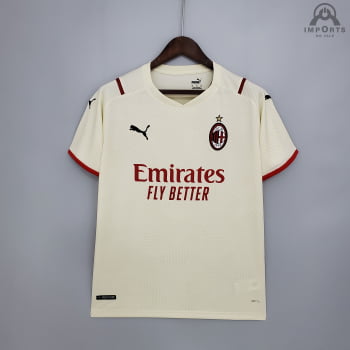Camisa Milan II 21/22 Versão Torcedor + Personalização Grátis