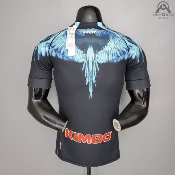 Camisa Napoli 21/22 Ed. Especial Amarela Versão Jogador + Personalização Grátis