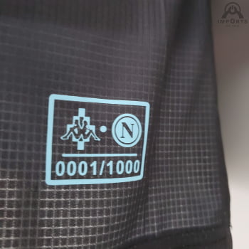 Camisa Napoli 21/22 Ed. Especial Amarela Versão Jogador + Personalização Grátis
