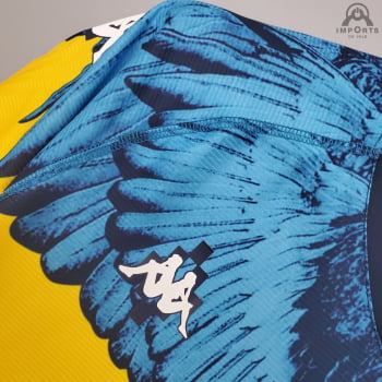 Camisa Napoli 21/22 Ed. Especial Amarela Versão Torcedor + Personalização Grátis