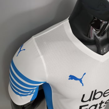 Camisa Olympique de Marseille I 21/22 Versão Jogador + Personalização Grátis 