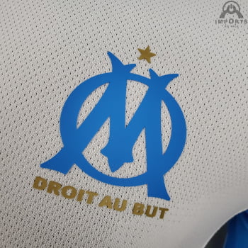 Camisa Olympique de Marseille I 21/22 Versão Jogador + Personalização Grátis 