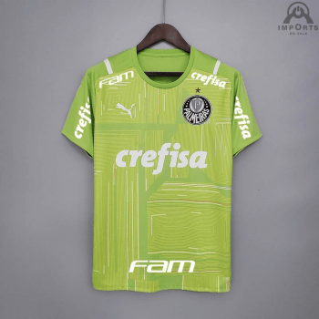 Camisa Palmeiras 21/22 Goleiro + Personalização Grátis - Verde