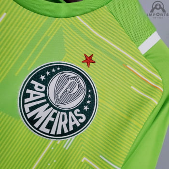 Camisa Palmeiras 21/22 Goleiro + Personalização Grátis - Verde