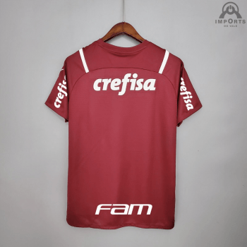 Camisa Palmeiras 21/22 Goleiro + Personalização Grátis - Vermelha