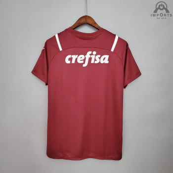 Camisa Palmeiras 21/22 Goleiro + Personalização Grátis - Vermelha