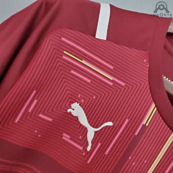 Camisa Palmeiras 21/22 Goleiro + Personalização Grátis - Vermelha