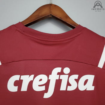 Camisa Palmeiras 21/22 Goleiro + Personalização Grátis - Vermelha