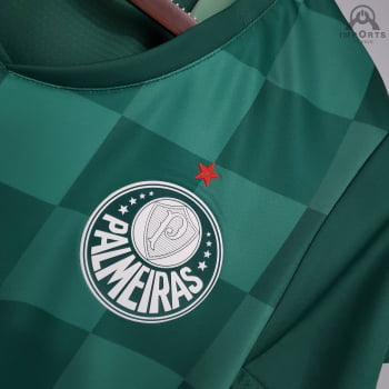 Camisa Palmeiras I 21/22 Versão Feminina + Personalização Grátis 
