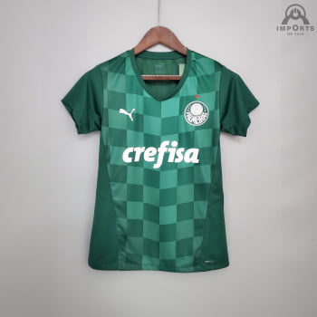 Camisa Palmeiras I 21/22 Versão Feminina + Personalização Grátis 