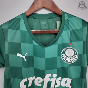 Camisa Palmeiras I 21/22 Versão Feminina + Personalização Grátis 