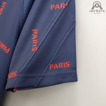 Camisa Paris Saint-Germain 21/22 Treino - Azul Royal