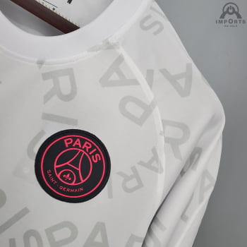 Camisa Paris Saint-Germain 21/22 Treino - Branco