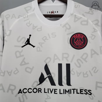 Camisa Paris Saint-Germain 21/22 Treino - Branco