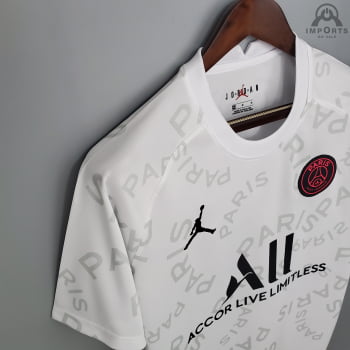Camisa Paris Saint-Germain 21/22 Treino - Branco