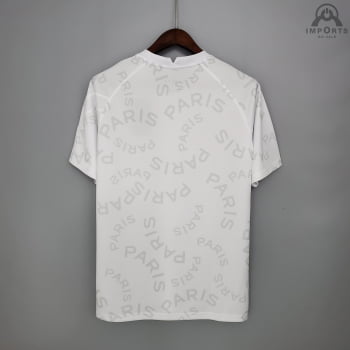 Camisa Paris Saint-Germain 21/22 Treino - Branco