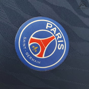 Camisa Paris Saint-Germain 21/22 Treino Versão Jogador - Azul 