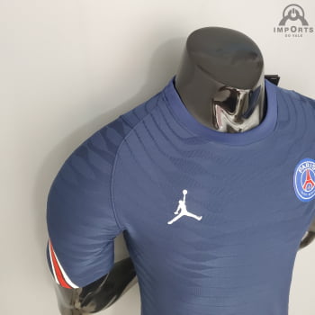 Camisa Paris Saint-Germain 21/22 Treino Versão Jogador - Azul 