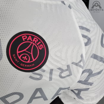 Camisa Paris Saint-Germain 21/22 Treino Versão Jogador - Branca