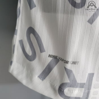 Camisa Paris Saint-Germain 21/22 Treino Versão Jogador - Branca