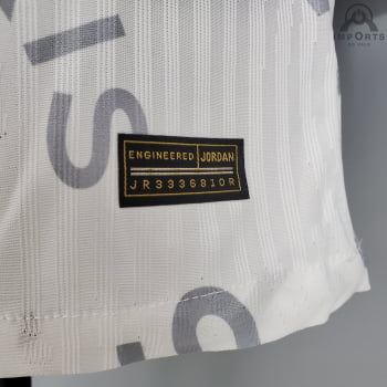 Camisa Paris Saint-Germain 21/22 Treino Versão Jogador - Branca