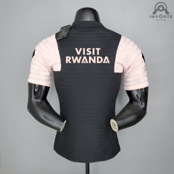 Camisa Paris Saint-Germain 21/22 Treino Versão Jogador + Patrocínios - Preto/branco Camisa Paris Saint-Germain 21/22 Treino Versão Jogador + Patrocínios - Preto/branco