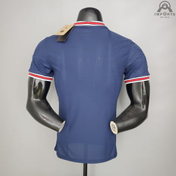 Camisa Paris Saint-Germain I 21/22 Versão Jogador + Personalização Grátis