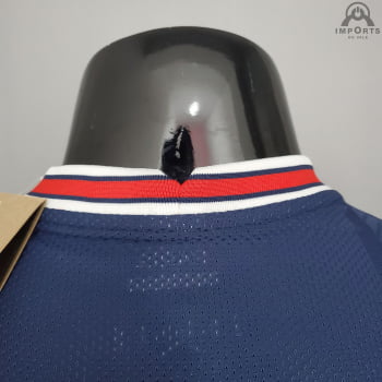 Camisa Paris Saint-Germain I 21/22 Versão Jogador + Personalização Grátis