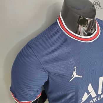 Camisa Paris Saint-Germain I 21/22 Versão Jogador + Personalização Grátis