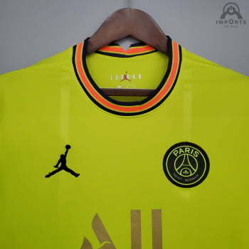 Camisa Paris Saint-Germain 21/22 Versão Torcedor - Verde