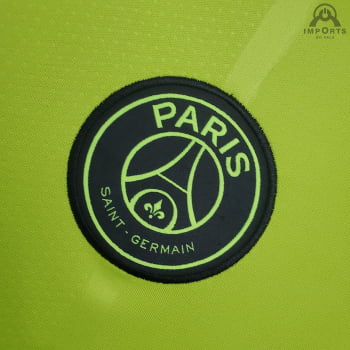 Camisa Paris Saint-Germain 21/22 Versão Torcedor - Verde 